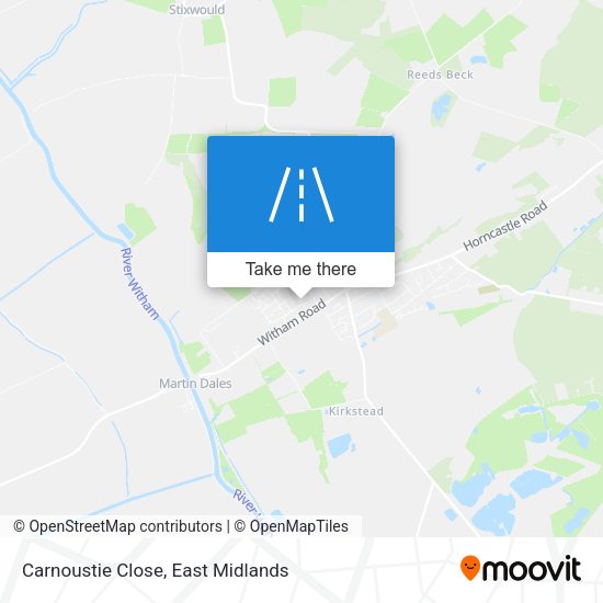 Carnoustie Close map