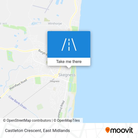 Castleton Crescent map
