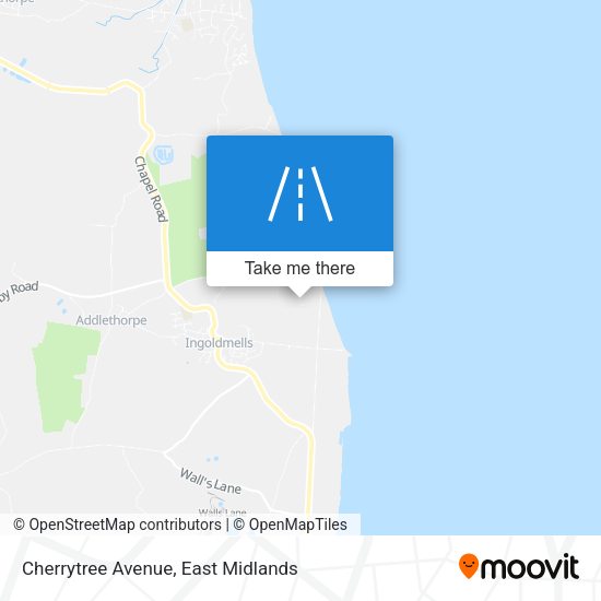 Cherrytree Avenue map