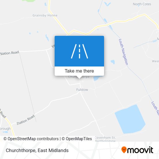 Churchthorpe map
