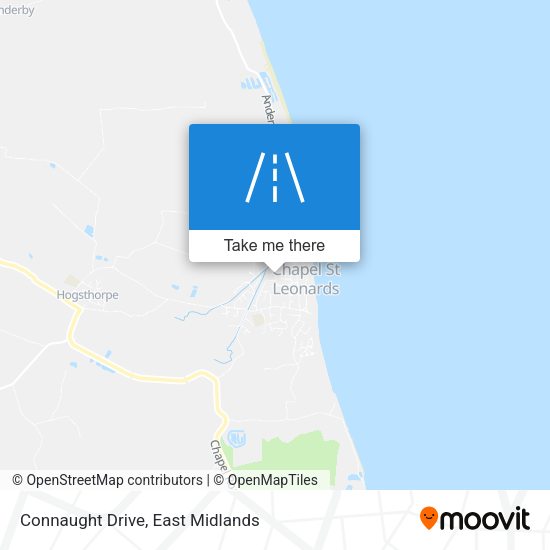 Connaught Drive map