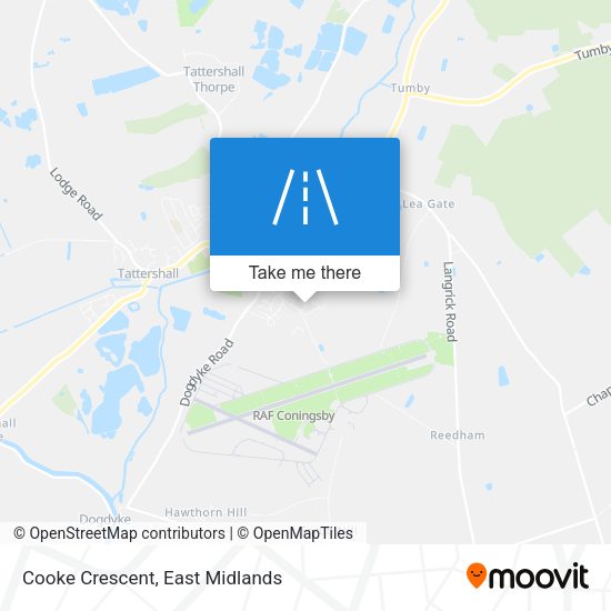 Cooke Crescent map