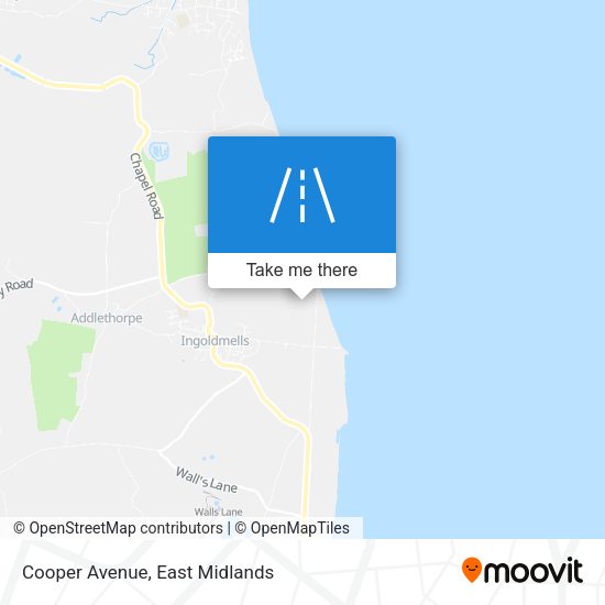 Cooper Avenue map