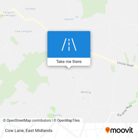 Cow Lane map