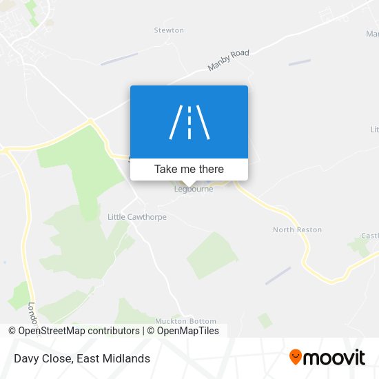 Davy Close map
