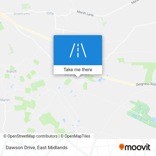 Dawson Drive map