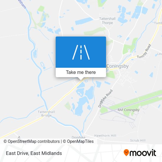 East Drive map