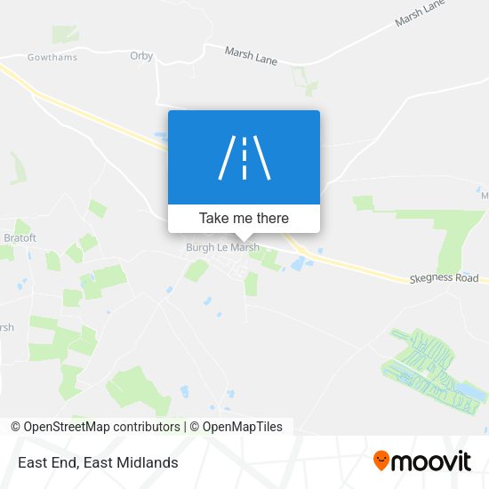 East End map