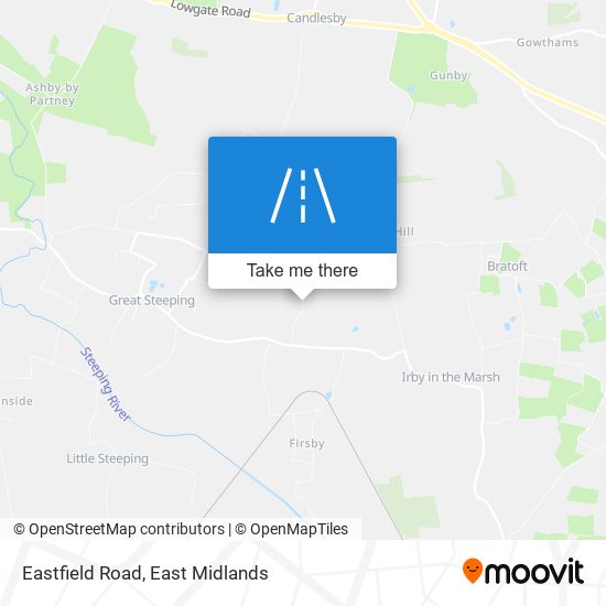 Eastfield Road map