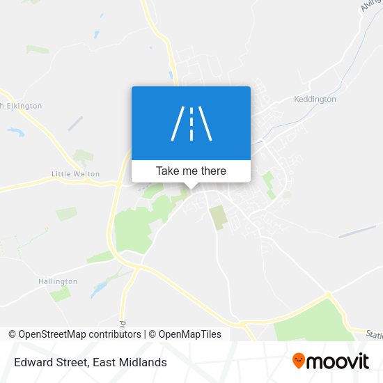 Edward Street map