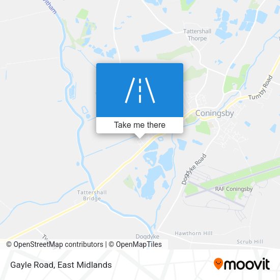 Gayle Road map