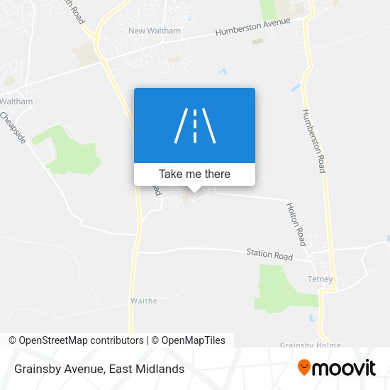 Grainsby Avenue map