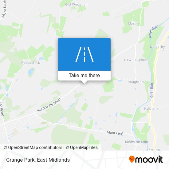 Grange Park map