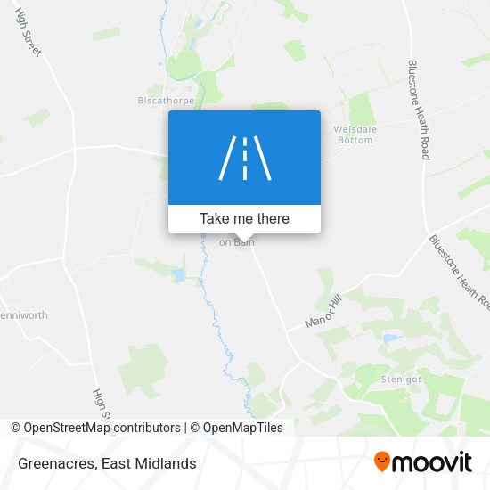 Greenacres map