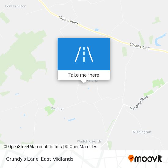 Grundy's Lane map