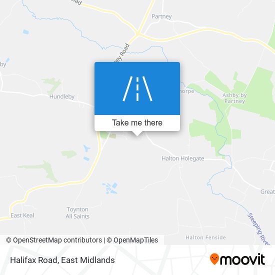 Halifax Road map