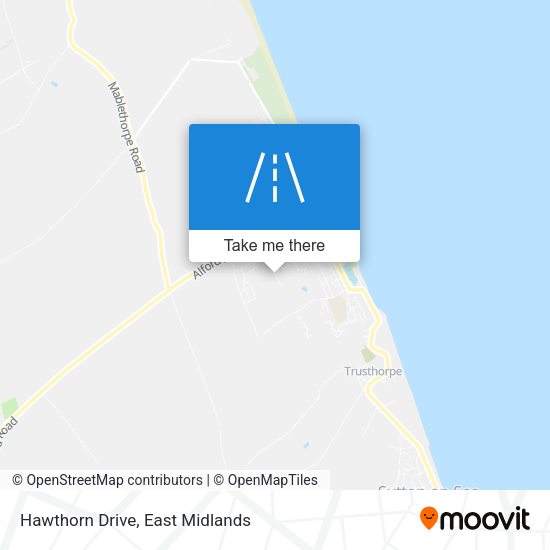 Hawthorn Drive map