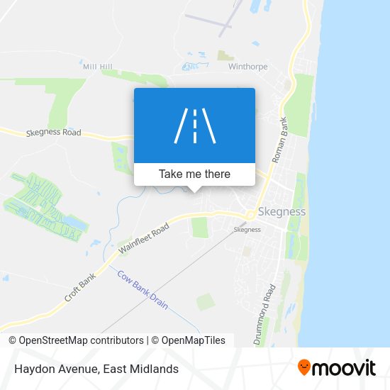 Haydon Avenue map