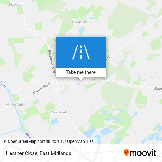 Heather Close map