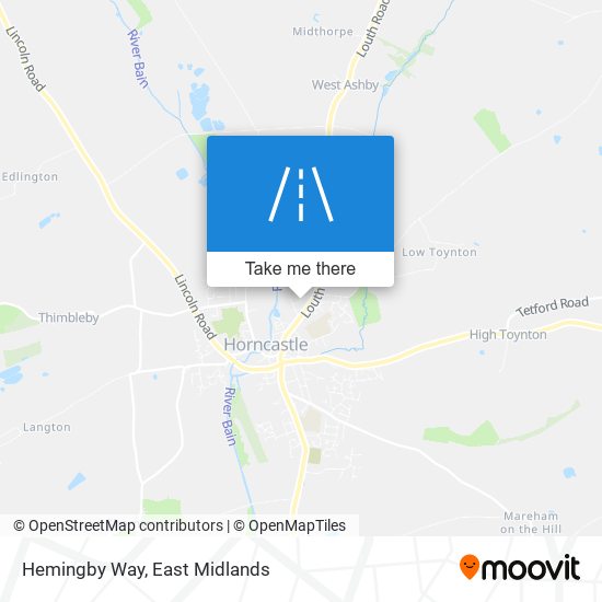 Hemingby Way map