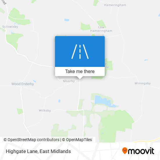 Highgate Lane map