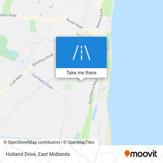 Holland Drive map