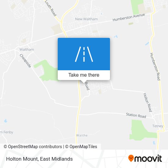 Holton Mount map