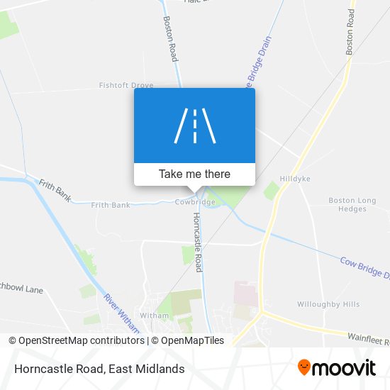 Horncastle Road map