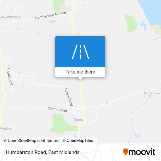 Humberston Road map
