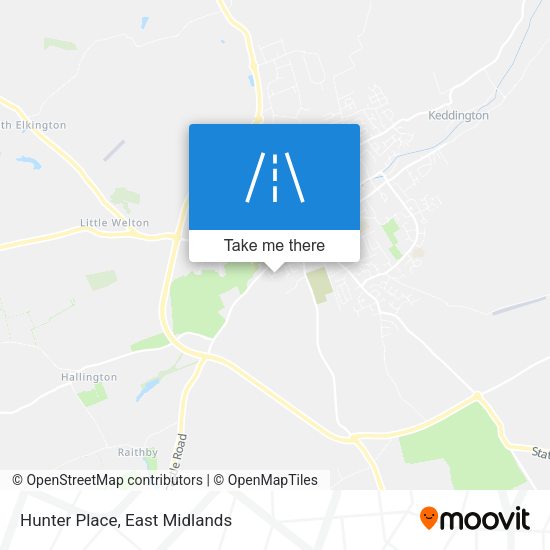 Hunter Place map