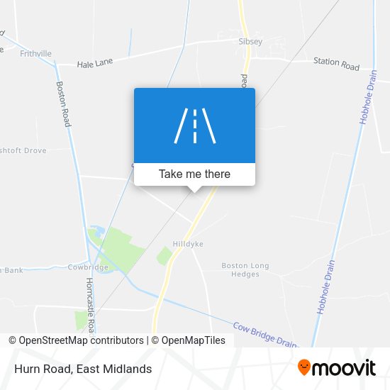Hurn Road map