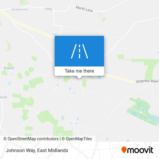Johnson Way map