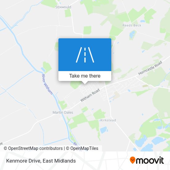 Kenmore Drive map