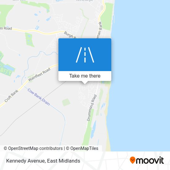 Kennedy Avenue map
