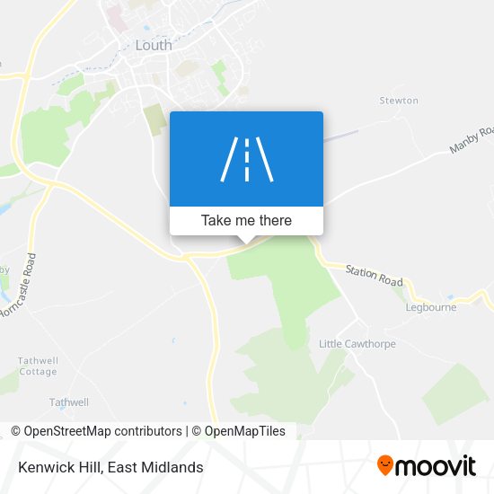 Kenwick Hill map
