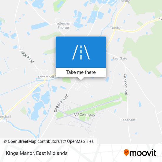 Kings Manor map