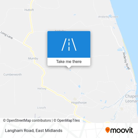 Langham Road map