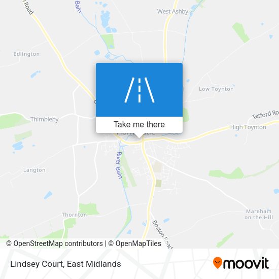 Lindsey Court map