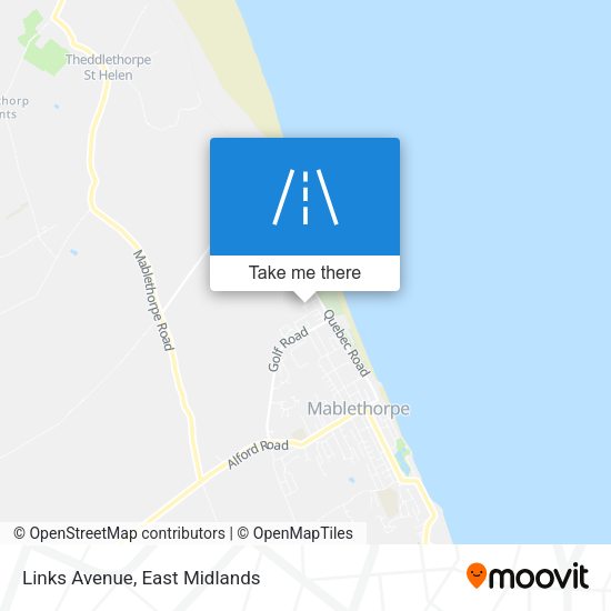 Links Avenue map