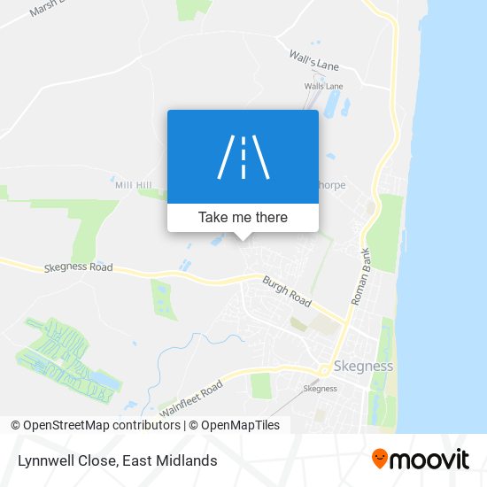Lynnwell Close map