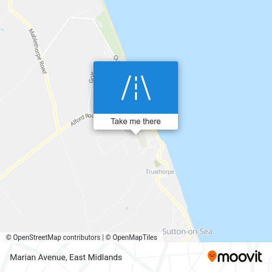 Marian Avenue map