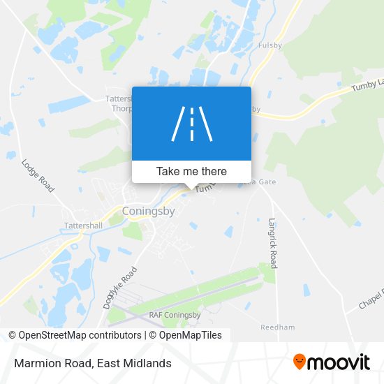 Marmion Road map