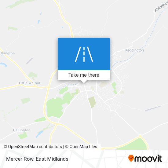 Mercer Row map