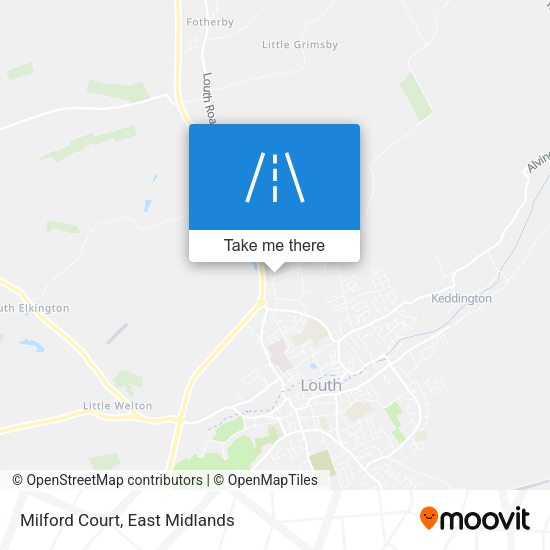 Milford Court map