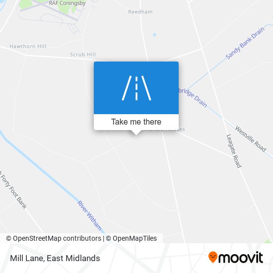 Mill Lane map