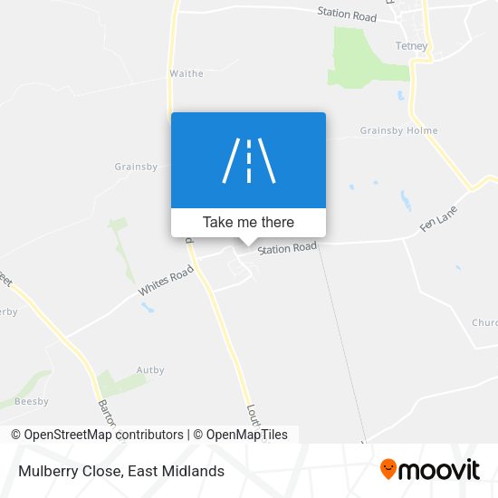 Mulberry Close map