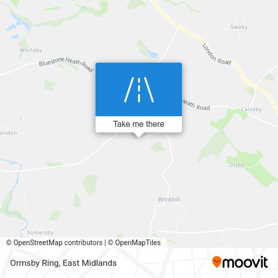 Ormsby Ring map