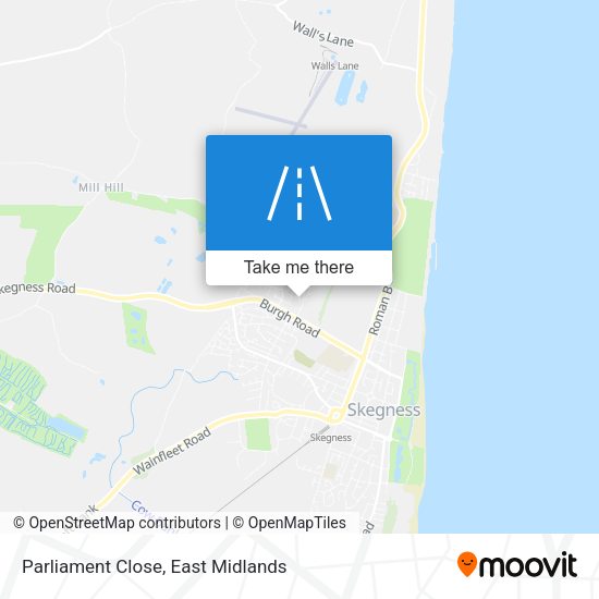 Parliament Close map