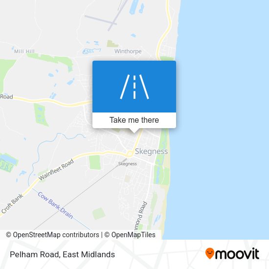 Pelham Road map