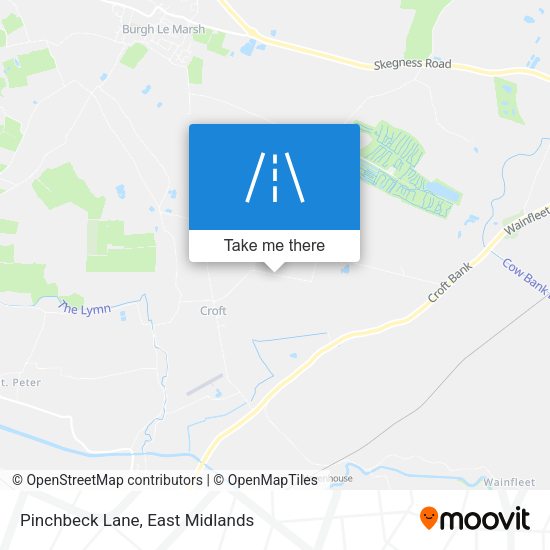Pinchbeck Lane map